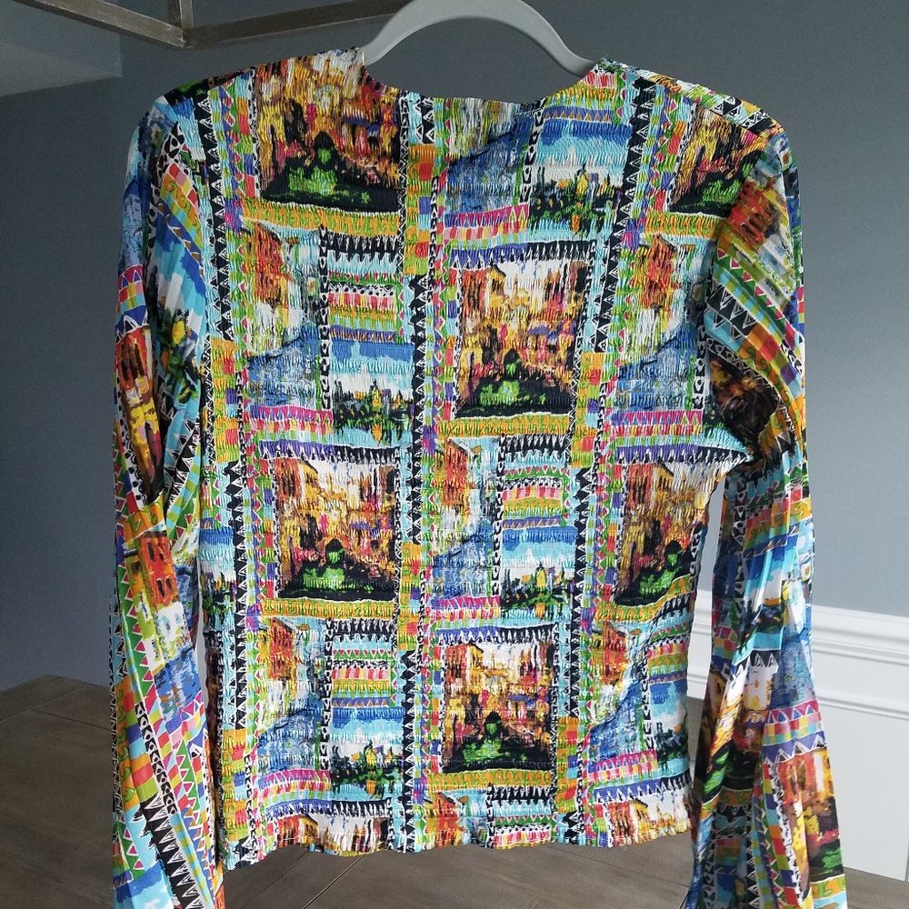 le Caviar Colorful Blouse